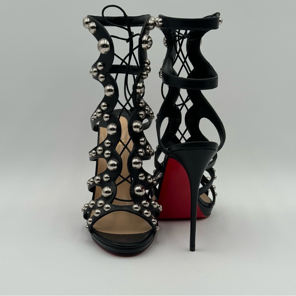 (SOLD) Christian Louboutin Amazoubille 120mm Heels (1180764) Size 39 (NEW) - Picture 5 of 17